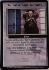 Taunts and Games - Common